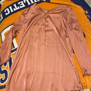 Light burgundy long shirt